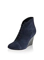 ROBERTO CARRIOLI Botines cuña (Azul)