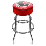 NHL Calgary Flames Padded Bar Stool