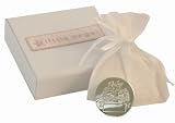 Kitted Out Little Angel My First Tooth Silver Plated Box in Keepsake Gift Box (Pink)
