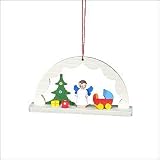 Christian Ulbricht 10/0818 Archway with Baby Carriage and Angel Ornament