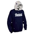 New England Patriots NFL Helmet" Hooded Fleece Pullover (Navy)"