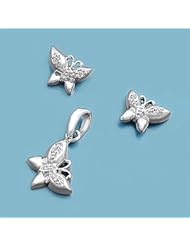 Sterling Silver Sets - Butterfly