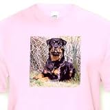 Rottweiler - Light Pink Infant Lap-Shoulder Tee (6M)