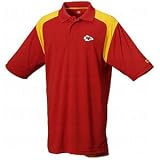 NFL Team Logo Split Defense Polos - Kansas City Chiefs