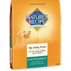 NATURE'S RECIPE 799571 Easy to Digest Fish Meal and Potato Dry for Dog, 30-Pound NATURE'S RECIPE 799571 Easy to Digest Fish Meal and Potato Dry for Dog, 30-Pound