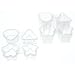 Rice Mold/4 Star-Heart-Triangle-Plum