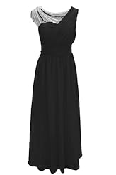  Beaded 2015 Chiffon Evening Dress/Bridesmaid Dress/Prom Dress/Party Dress  With Pearls