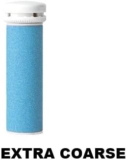 EMJOI EXTRA, XTREME, AND SUPER COARSE REFILL ROLLERS MULTI PACK - PROFESSIONAL GRADE REPLACEMENT ROLLERS - BUFFS AWAY ROUGH, DRY AND CALLOUSED SKIN IN SECONDS - COMPATIBLE WITH EMJOI MICRO PEDI ELECTRONIC PEDICURE FOOT FILE CALLUS REMOVER - PACK OF 5