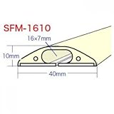 ジェフコム くるくるソフトモール 長さ1m×幅40mm×高さ10mm ベージュ SFM-1610XBG