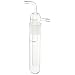 Chemglass CG-4515-04 Complete Serrated Hose Connection Vacuum Trap with 50/50 Joint, 54mm OD x 275mm Overall Length
