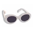 Mod White Sunglasses - Accessories & Makeup