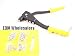 HAND TOOL RIVET GUN + 60 PIECE RIVETS - ALUMINUM