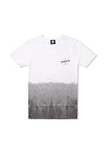 SEVENTYSEVEN Camiseta Manga Corta Dip Dye (Blanco)