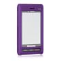 For Samsung Memoir T929 Premium Purple Smooth Silicone Protective Skin Case Cover