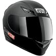 AGV K-3 Flat Black Full Face Helmet (S)