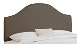 Skyline Furniture Wallace Arched California King Headboard Upholstered in H ....