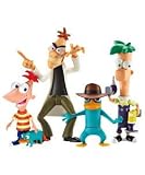 Phineas and Ferb Four Figure Set Collectable ArticulatedIMAGE