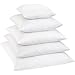 Web Linens Inc Multiple Sizes - Set of 2 - Feather Down Pillow Inserts - 22 x 22-225TC Down Proof Shell - Exclusively by Blowout Bedding RN# 142035