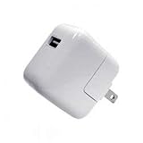 White USB Cable Power Adapter (Wall Charger Adaptor) for Apple iPod, iPhone, iPhone 3G, Touch, Shuffle, Nano, Classic