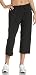 Russell Athletic Women's Gym Capri, Blackness, Medium