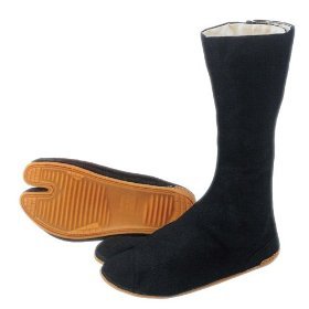 【クリックで詳細表示】大人用忍者シューズ 24.0cm (足袋)