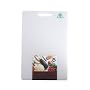 T&G Anti-Bacterial Polyethylene Chopping Board, Large, White