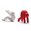 Monkey Business Lid Sid Pot Steam Vent Pack of 2 Red & White