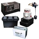 StormPro Battery Backup Sump Pump System and Battery (2100 GPH) - SPD-StormProDCKIT