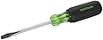Greenlee 0153-11C Screwdriver, Heavy Duty, Keystone Tip 1/4" x 4"