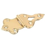 Stamped Brass Flush Icebox Hinges