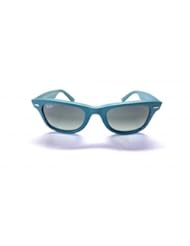 Ray Ban RB2140 Wayfarer Sunglasses-884/71 Matte Teal (Gray Grad Lens)-50mm