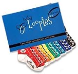Baby Loopies Organic Sneaker Brights Sock Set