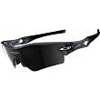 Oakley Radar Path Men's Sport Race Wear Sunglasses - Crystal Black/Black Iridium