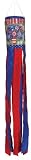 Toland Home Garden 168228 Patriotic Flowers Windsock, 6 by 42