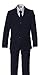 Boys Slim Fit Navy Blue Suit in Toddlers to Boys Sizing