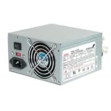HIGH POWER® 360W Dual-Fan 20-pin Computer Internal ATX Power Supply with 6-pin Aux Power Connector