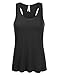 URBANCLEO Womens Jersey Flared Crewneck Tank Top- Various Colors