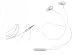 Premium Silver Metal Bullet Stereo Headset Hands-free Earphones for HP Ipad KB1(Glisten), K3(Obsidian) + Free Stars stripes Silicone WristBand