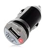 LUPO USB 'Bullit' Car Charger for iPhone 3G/3GS/4/4S, iPod Touch, Nano, Classic, Shuffle - BLACK
