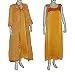 Womens Shalincraft Caftans Dress Silk Evening Gown Blue Size S (kftns004)