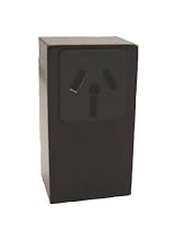 50 Amp, 125/250 Volt, Surface Mounting Receptacle, Straight Blade, NEMA 10-50R, 3P, 3W, Industrial Grade, Non-Grounding, Side Wired, Steel Strap, 5050