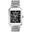 Guess #G95291G Men's Stainless Steel Square Multi Function Watch