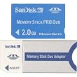 SanDisk 2 GB MemoryStick Pro Duo (SDMSPD-2048-A11, Retail Package)