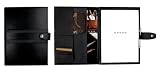 Cross Padfolio 1846 Leather Collection Ebony with Carbon Grey