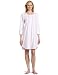 Bubble Shorts - Carole Hochman Women's Long Sleeve Short Gown, Bubble Burst Lilac Shimmer, X-Large