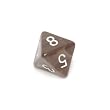Chessex Translucent 16mm Smoke and white d8