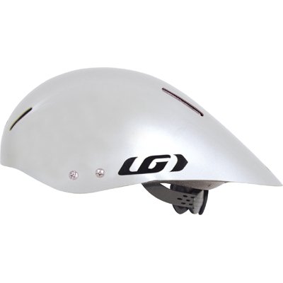 Louis Garneau 2010/11 Chrono Time Trial Cycling Helmet - Silver - 1405446-067