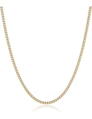 14k Italian Yellow Gold 1.80mm Franco Chain Necklace, 18"