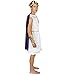 White Toga (Short) Man Adult Costume XL