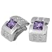 AZ Collection Swarovski Crystal Clip On Earrings
